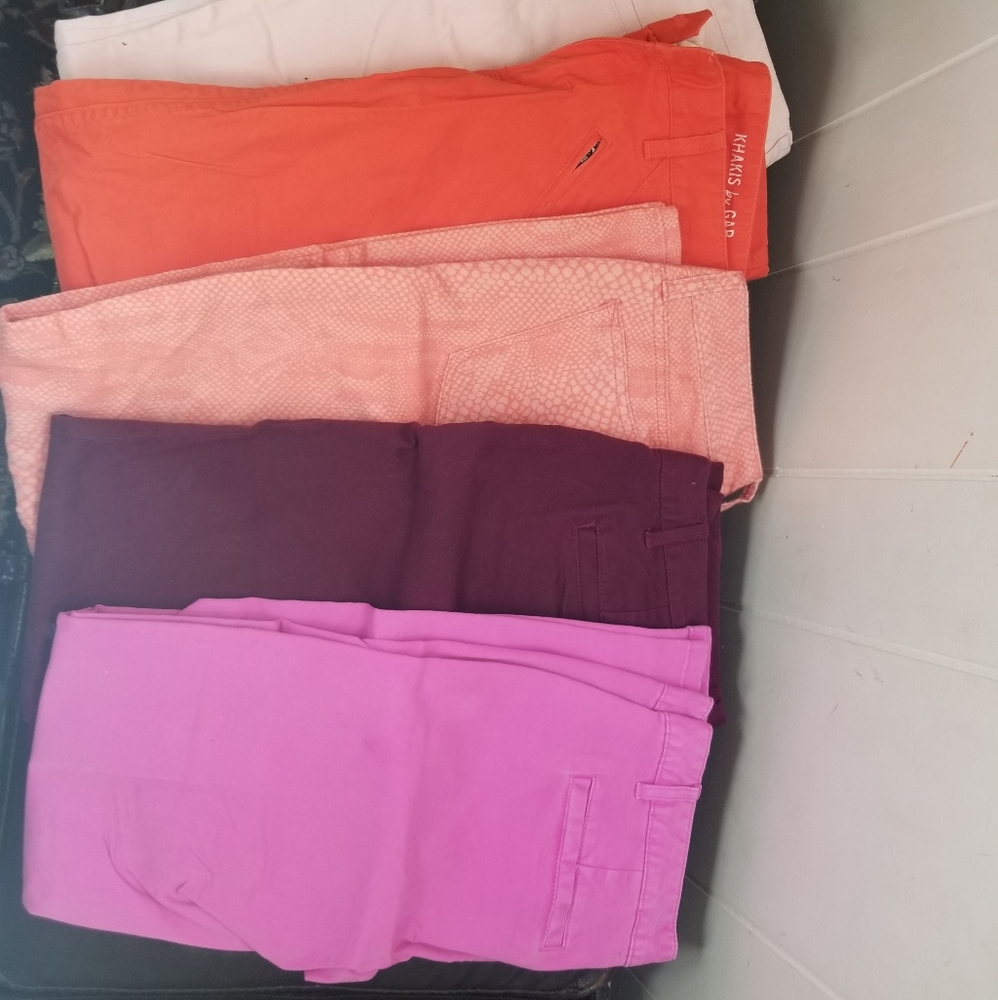 Gap Colored Skinny Khakis